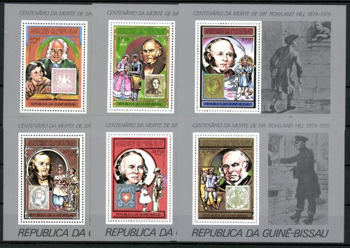 Guinea-Bissau, MiNr. 515-520 Blöcke, postfrisch