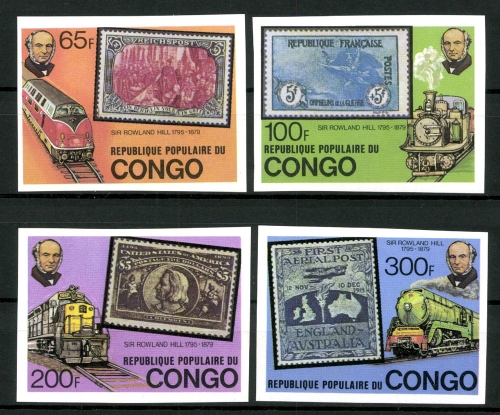 Kongo-Brazzaville, MiNr. 680-684 B, postfrisch