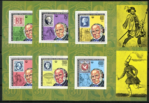 Komoren, MiNr. 494-499 Blöcke, postfrisch