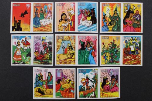 Belize, MiNr. 518-525 B, Zierfeld, postfrisch