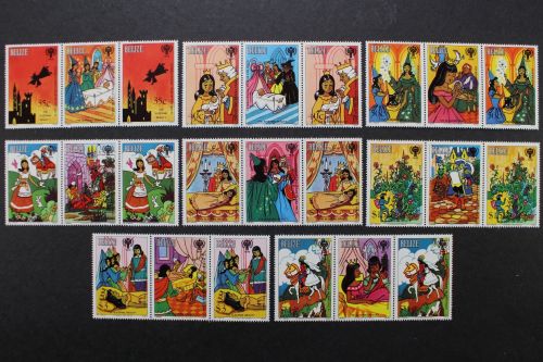 Belize, MiNr. 518-525, Zusammendrucke, postfrisch