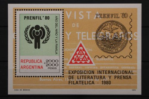 Argentinien, MiNr. Block 25, postfrisch