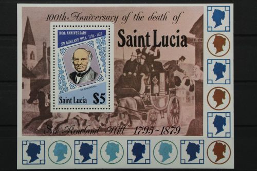 St. Lucia, MiNr. Block 18, postfrisch