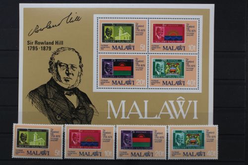 Malawi, MiNr. 332-335, Block 56, postfrisch