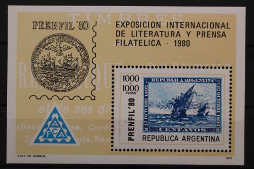 Argentinien, MiNr. Block 24, postfrisch