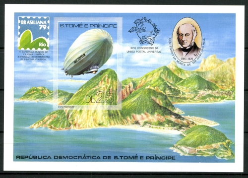 Sao Tome + Principe, MiNr. Block 36 B, postfrisch