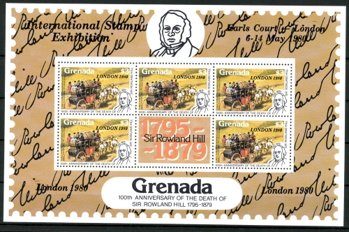 Grenada, MiNr. 1036-1039 Kleinbögen, postfrisch