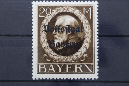 Bayern, MiNr. 133 II A, postfrisch