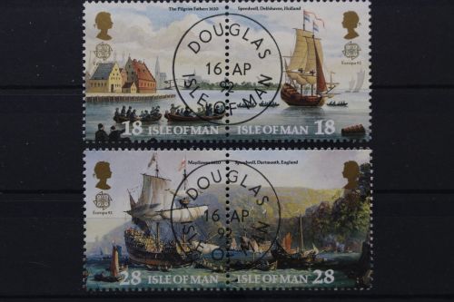 Insel Man, MiNr. 503-506 Paare, EST