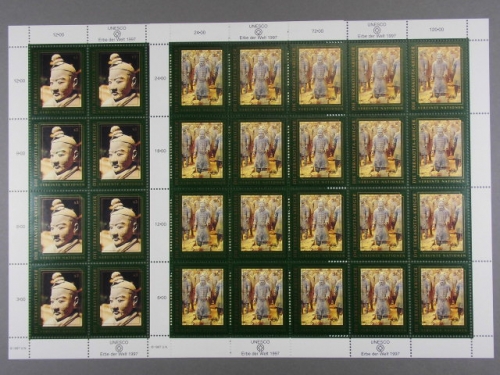 UNO Wien, MiNr. 238-239 Bögen, postfrisch