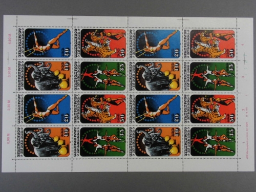 DDR, MiNr. 2983-2986 Kleinbogen, DV 2, postfrisch