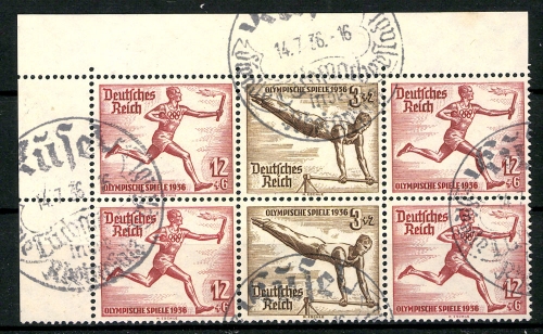 Deutsches Reich, MiNr. W 110 Elo (2), gestempelt
