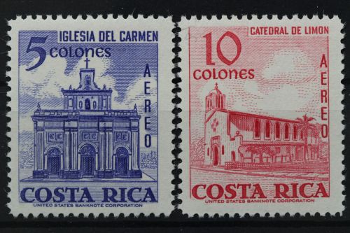 Costa Rica, MiNr. 738-739, postfrisch