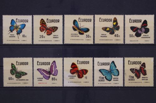 Ecuador, MiNr. 1478-1487, postfrisch