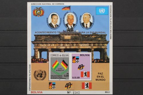 Bolivien, MiNr. Block 184, postfrisch