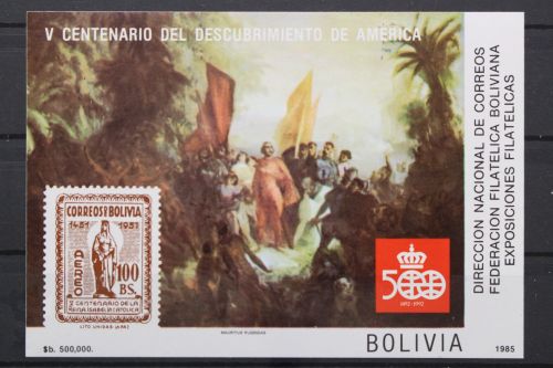 Bolivien, MiNr. Block 150, postfrisch