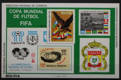 Bolivien, MiNr. Block 96, postfrisch