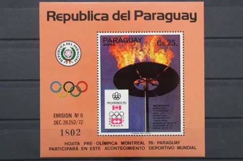 Paraguay, MiNr. Block 221, postfrisch