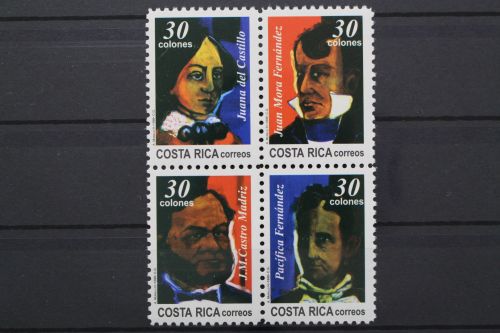 Costa Rica, MiNr. 1474-1477 Viererblock, postfrisch