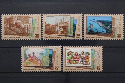 Costa Rica, MiNr. 1455-1459, postfrisch