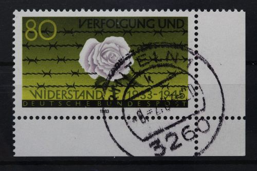 Deutschland (BRD), MiNr. 1163, Ecke rechts unten, gestempelt
