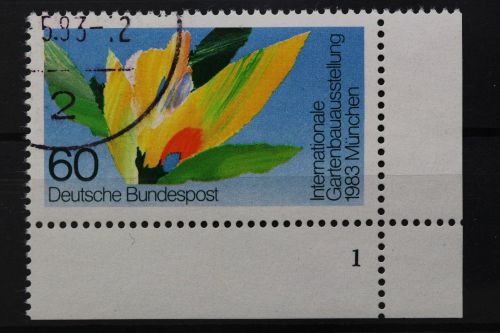 Deutschland (BRD), MiNr. 1174, Ecke rechts unten, FN 1, gestempelt