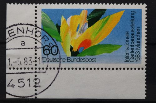 Deutschland (BRD), MiNr. 1174, Ecke links unten, gestempelt