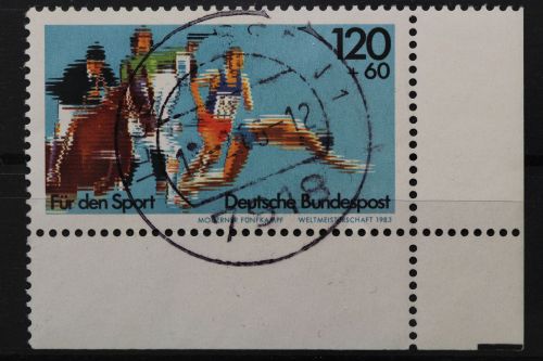 Deutschland (BRD), MiNr. 1173, Ecke rechts unten, gestempelt