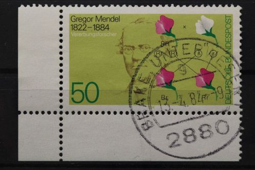 Deutschland (BRD), MiNr. 1199, Ecke links unten, gestempelt