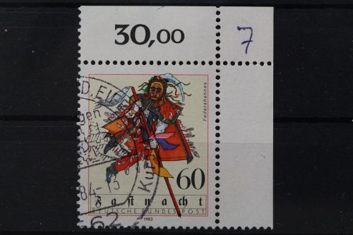 Deutschland (BRD), MiNr. 1167, Ecke rechts oben, gestempelt