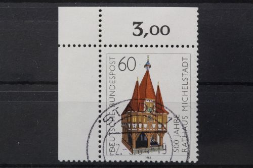 Deutschland (BRD), MiNr. 1200, Ecke links oben, gestempelt