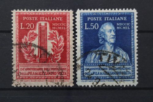 Italien, MiNr. 784-785, gestempelt