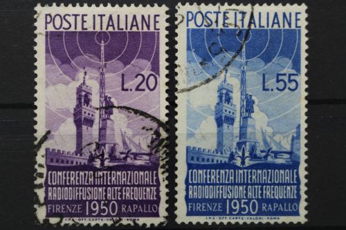 Italien, MiNr. 796-797, gestempelt
