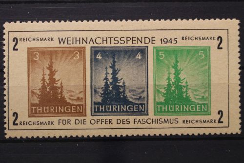 Sowj. Zone, MiNr. Block 1 t Type III, postfrisch