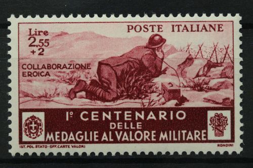 Italien, MiNr. 502, Falz