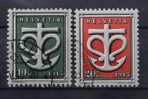 Schweiz, MiNr. 443-444, gestempelt