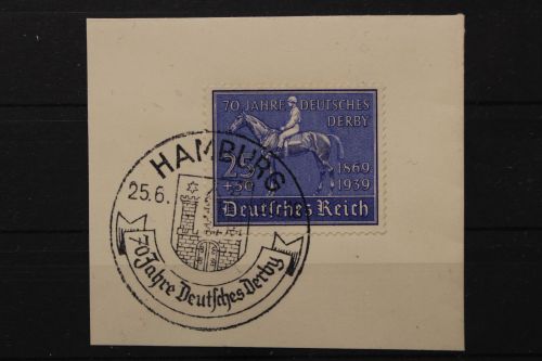 Deutsches Reich, MiNr. 698, SST Hamburg, gestempelt