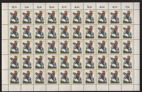 Deutschland (BRD), MiNr. 612, 50er Bogen, postfrisch