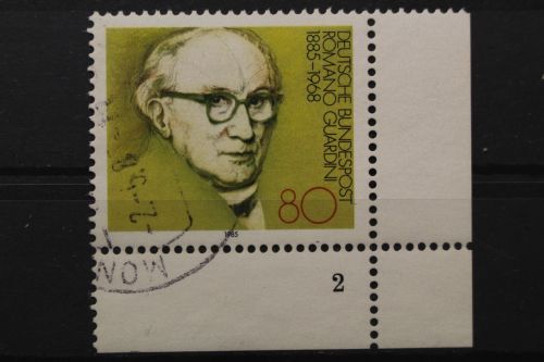 Deutschland (BRD), MiNr. 1237, Ecke rechts unten, FN 2, gestempelt