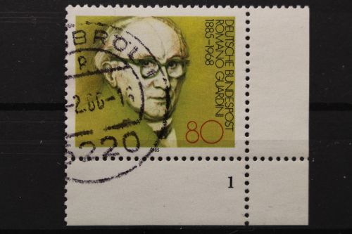 Deutschland (BRD), MiNr. 1237, Ecke rechts unten, FN 1, gestempelt