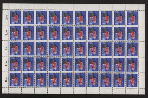 Deutschland (BRD), MiNr. 670, 50er Bogen, postfrisch