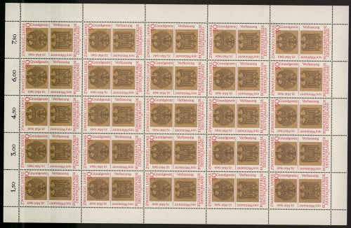 Deutschland (BRD), MiNr. 585, 25er Bogen, postfrisch