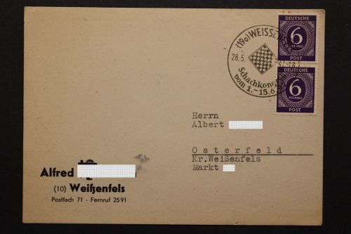 Weissenfels, SST Schachkongreß 1.-15.6.47
