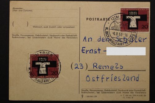 Trier, Hl.-Rock-Wallfahrt 1959