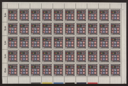 Deutschland (BRD), MiNr. 468, 50er Bogen, FN 2, postfrisch