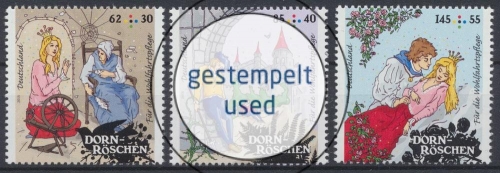 Deutschland (BRD), Michel Nr. 3132-3134, gestempelt