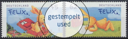 Deutschland (BRD), Michel Nr. 3140-3141, gestempelt