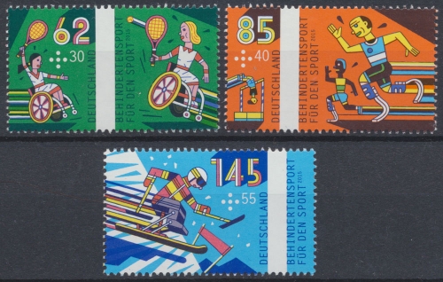 Deutschland (BRD), Michel Nr. 3149-3151, postfrisch