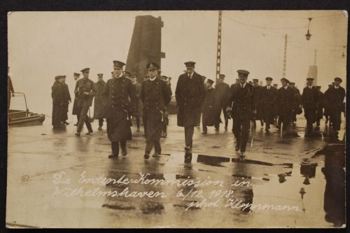 Kaiserliche Kriegsmarine, die Entente-Kommission in Wilhelmshaven