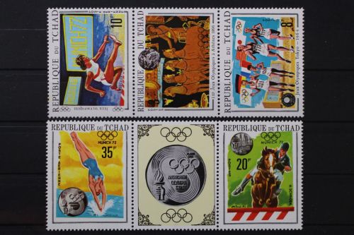 Tschad, MiNr. 325-329, postfrisch